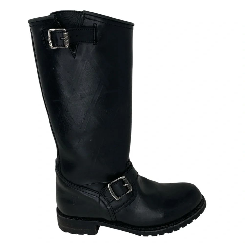Frye boots rubber